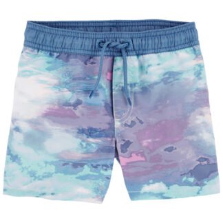 Toddler Tie-Dye Swim Trunks